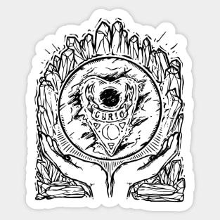 Divination. Sticker